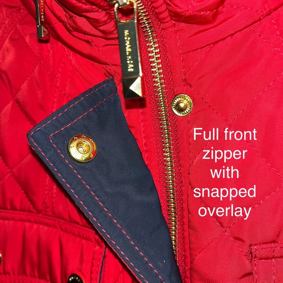 Detailed Michael Kors Quilted Coat - Picture 4 of 9